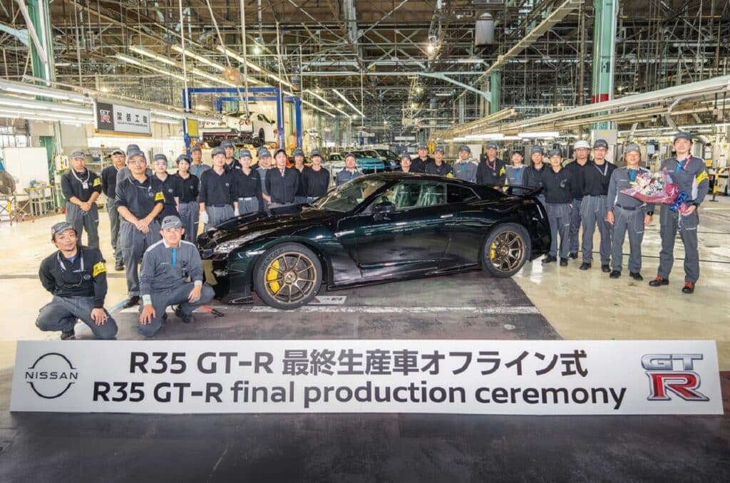 Nissan GT-R R35: la produzione termina dopo 18 anni