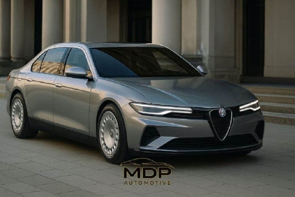 Nuova Alfa Romeo 164: la berlina reinterpretata in chiave moderna [RENDER]