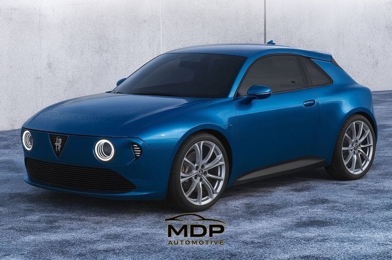 Nuova Alfa Romeo MiTo: in un nuovo concept tra design rétro e visione futuristica [RENDER]