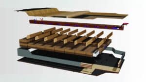 Auto elettriche: realizzato il primo pacco batteria in legno e acciaio