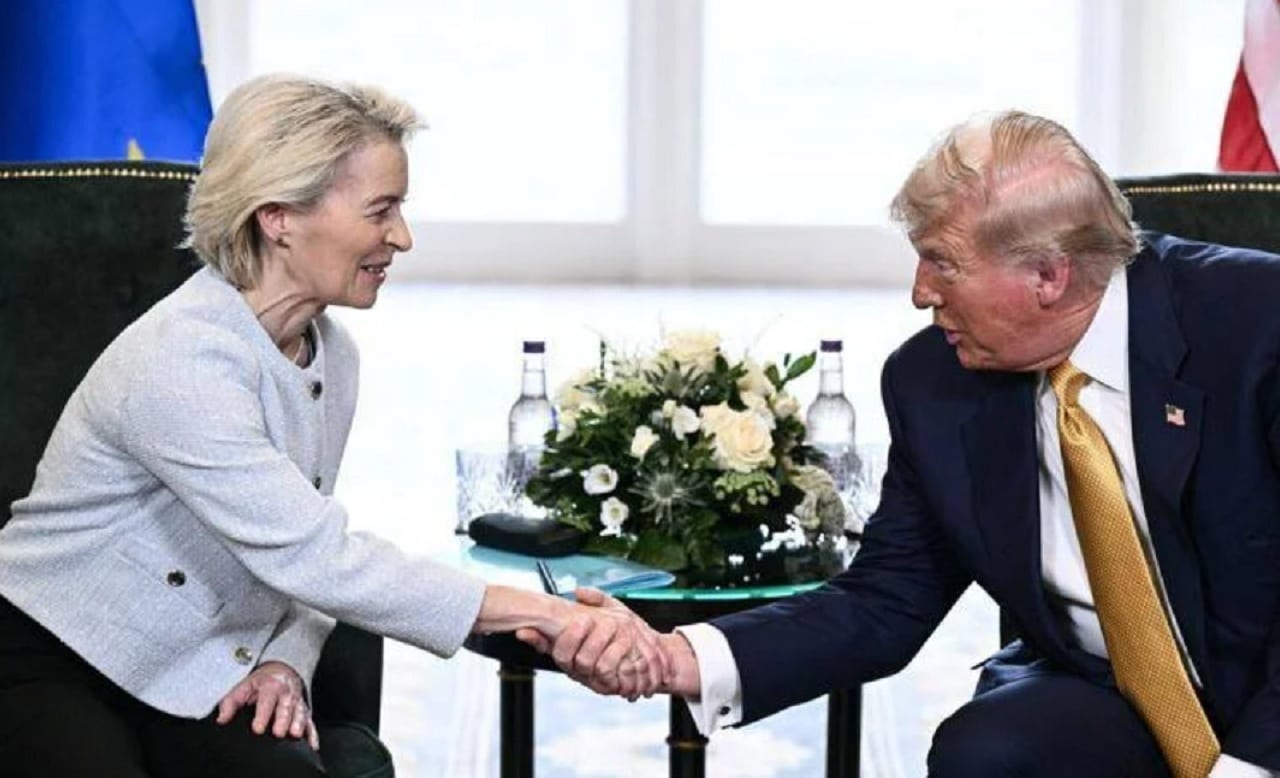 Von der Leyen difende l’accordo tra USA e UE sui dazi