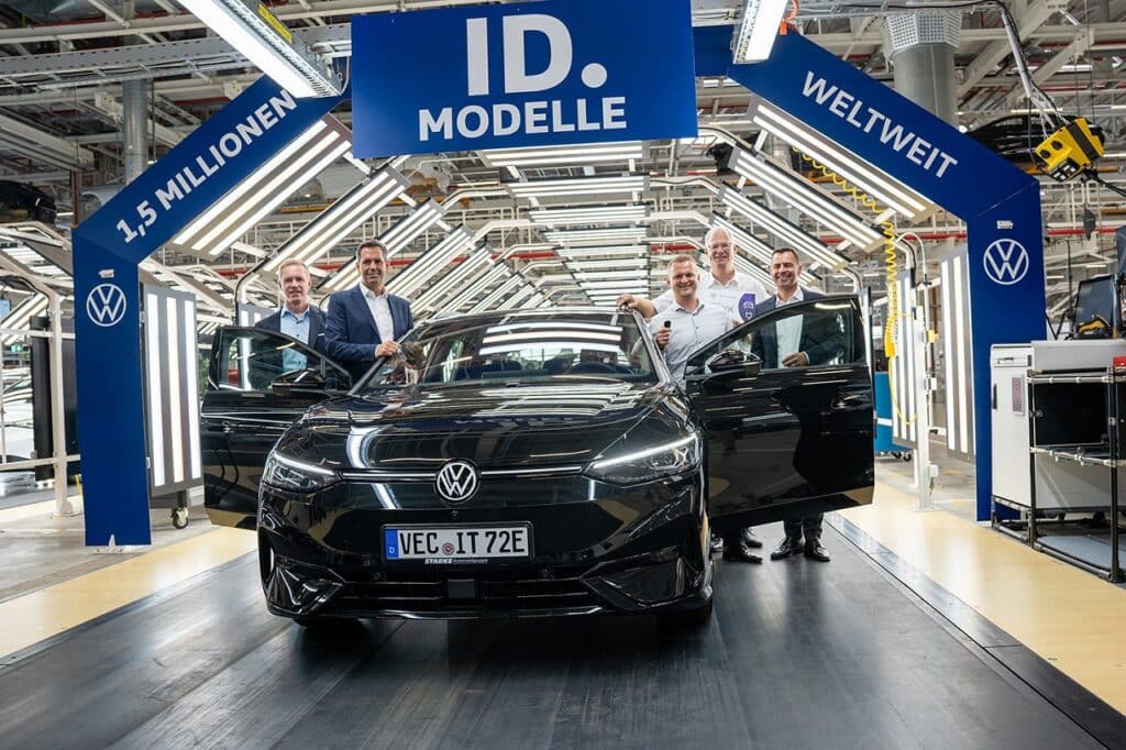 Volkswagen festeggia il traguardo di 1,5 milioni di auto elettriche consegnate