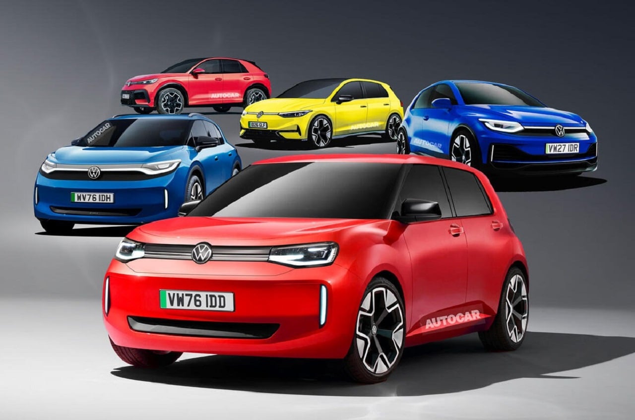Volkswagen: in arrivo 10 nuovi modelli in tre anni [RENDER]