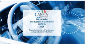 ANFIA: la produzione dell’industria auto italiana in calo del 3% a luglio 2025