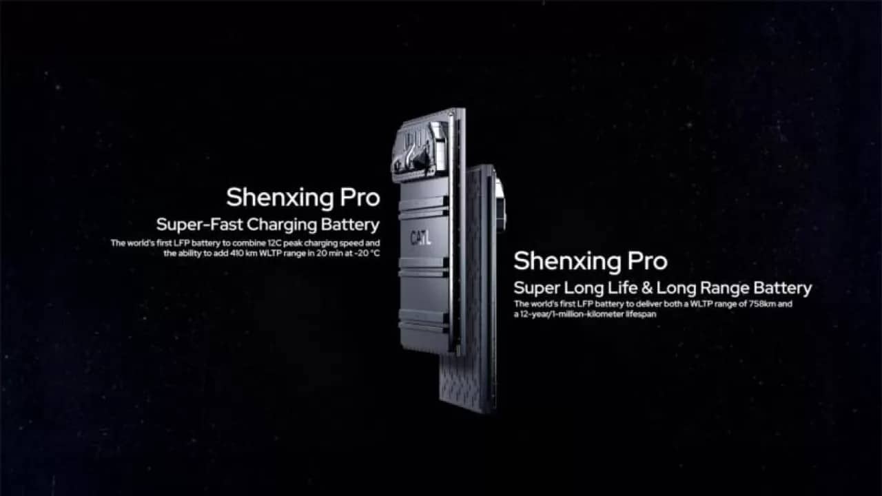 CATL lancia la nuova batteria Shenxing Pro che si ricarica di 478 km in 10 minuti