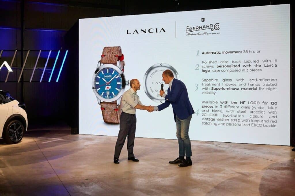 Lancia al Salone Nautico Internazionale di Genova 2025 insieme a Eberhard & Co.