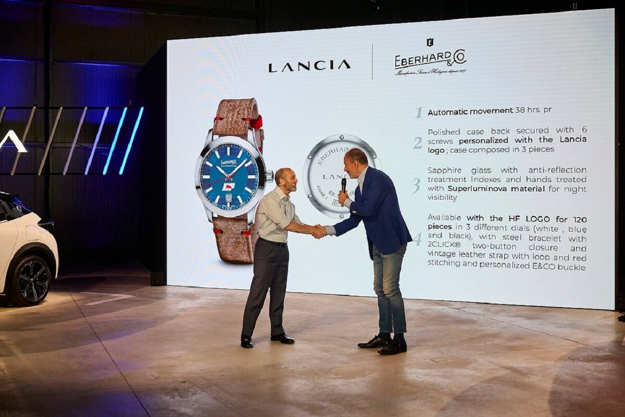 Lancia al Salone Nautico Internazionale di Genova 2025 insieme a Eberhard & Co.