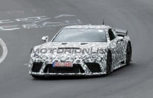 Lexus LFR 2026: test al Nurburgring con tre differenti versioni per la futura supercar [FOTO SPIA]