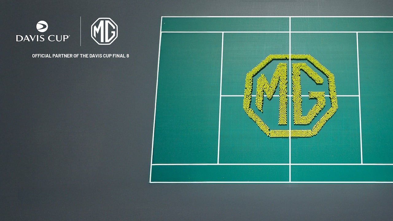 MG: partner e auto ufficiale delle Final 8 di Coppa Davis 2025