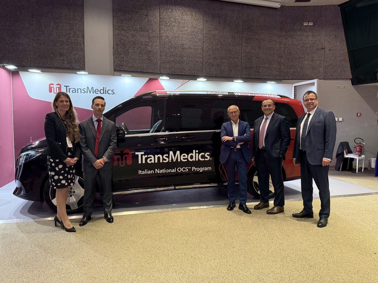 TransMedics e Mercedes-Benz lanciano la prima rete di trasporto terrestre per trapianti d’organo in Italia