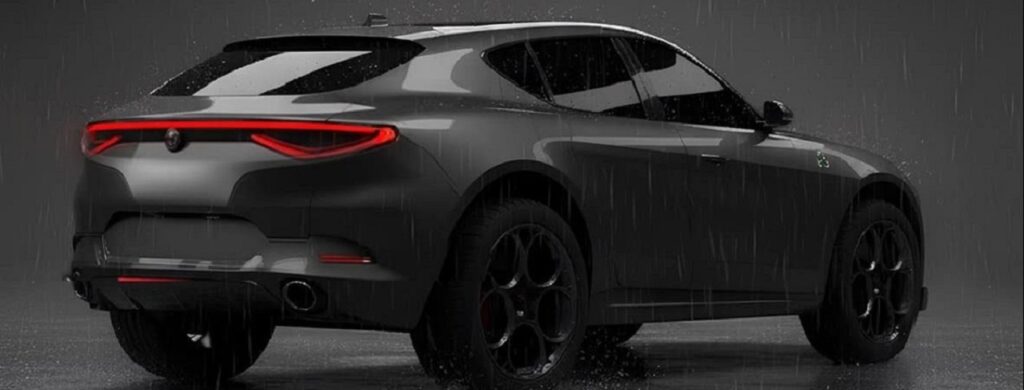 Nuova Alfa Romeo Stelvio: sarà termica ed elettrica, inedita ipotesi di design [RENDER]