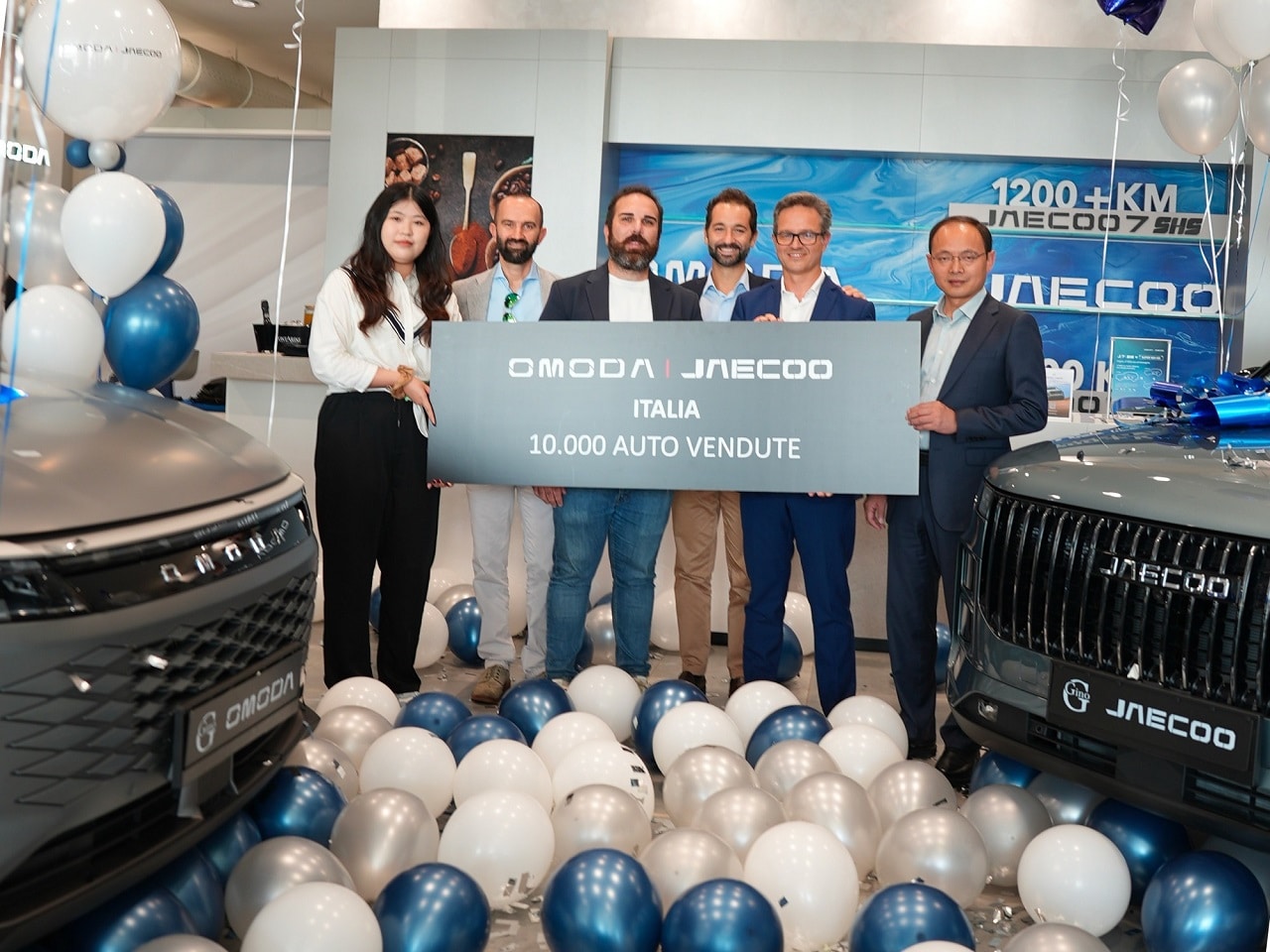 Omoda & Jaecoo celebra il traguardo delle 10.000 vetture vendute in Italia