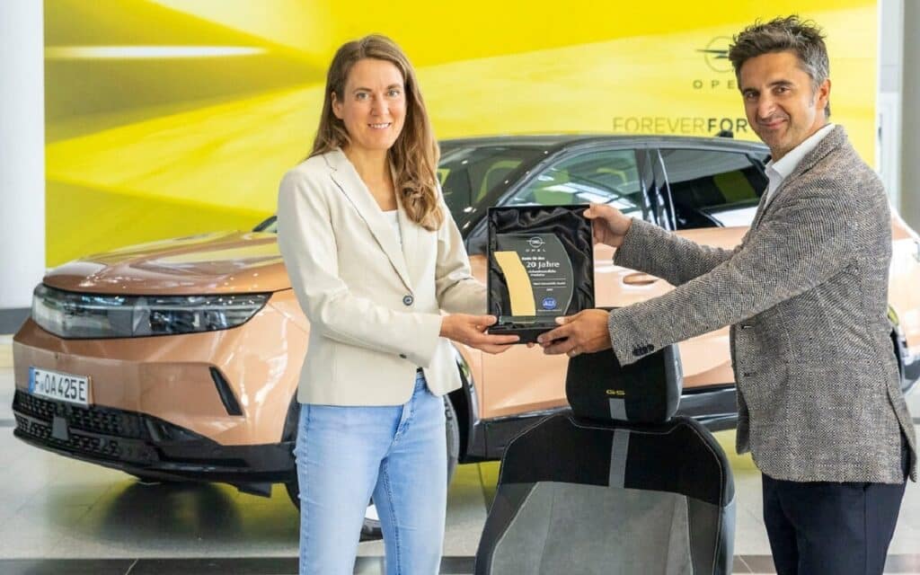 Opel premiata per i suoi sedili ergonomici