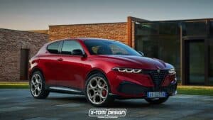 Alfa Romeo Tonale: ecco come sarebbe in versione a tre porte [RENDER]