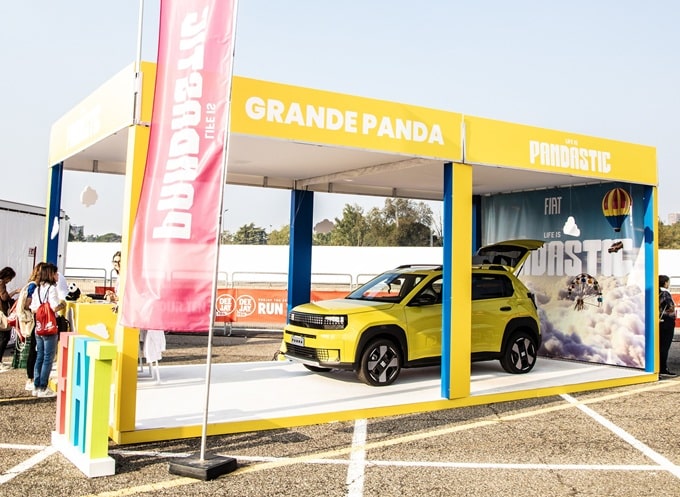 FIAT Grande Panda anima la Deejay Ten di Milano 2025