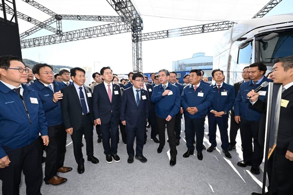 Hyundai avvia la costruzione di un nuovo stabilimento per celle a combustibile a idrogeno a Ulsan