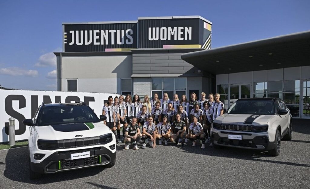 Jeep Avenger è il veicolo ufficiale delle Juventus Women