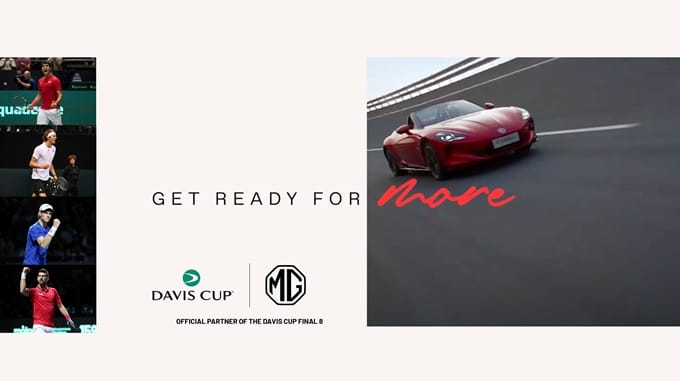 MG e Coppa Davis 2025: emozioni in campo e su strada con la campagna “Moments” [VIDEO]