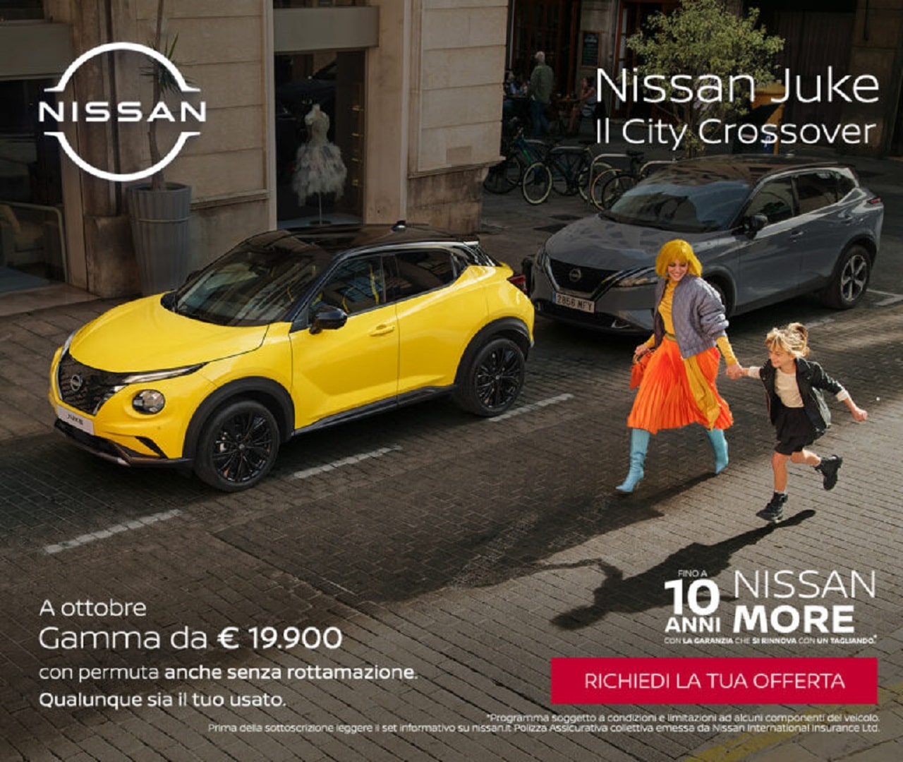 Nissan Juke: il city crossover ad ottobre 2025 in promozione da 82 euro al mese