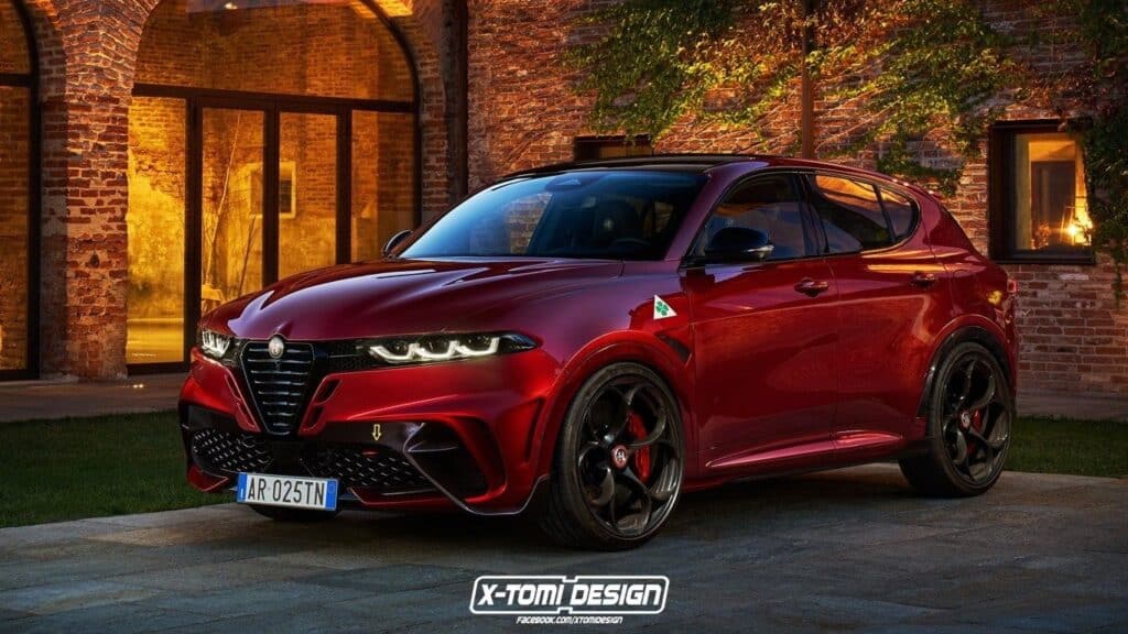 Alfa Romeo Tonale GTA: la versione più estrema del SUV sarebbe il top [RENDER]