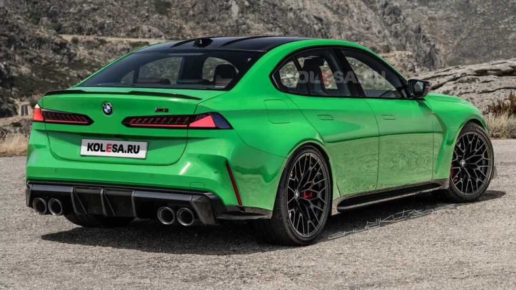 Nuova BMW M3: ecco come sarà la futura berlina ad alte prestazioni con motore a 6 cilindri [RENDER]