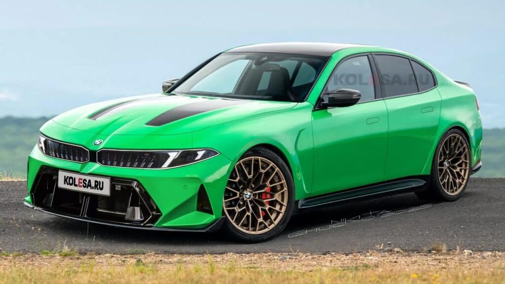 Nuova BMW M3: ecco come sarà la futura berlina ad alte prestazioni con motore a benzina [RENDER]