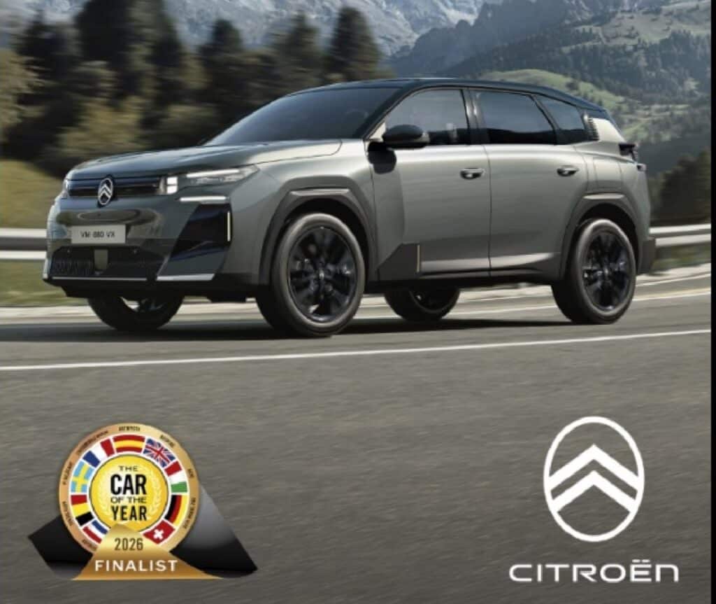 Citroën C5 Aircross selezionata tra le sette finaliste di Car of the Year 2026