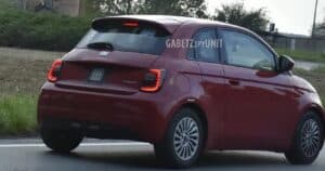 La nuova Fiat 500 Hybrid 3+1 avvistata in strada [FOTO SPIA]