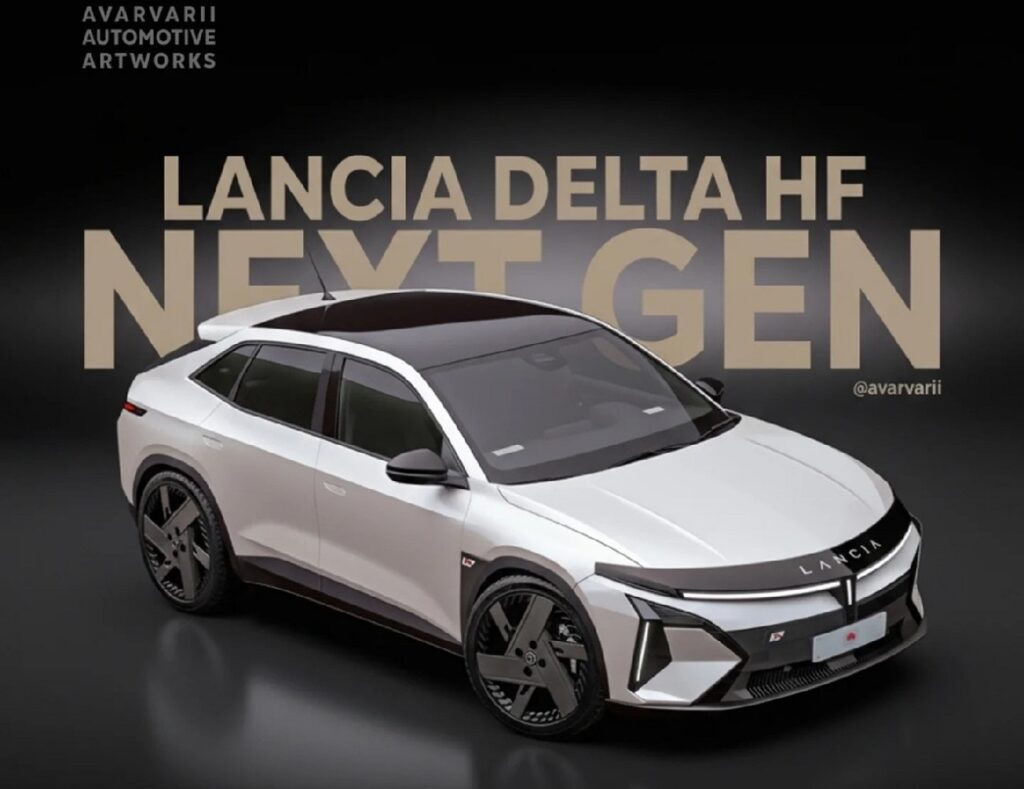 Nuova Lancia Delta HF Integrale: ecco che stile potrebbe avere la futura generazione [RENDER]