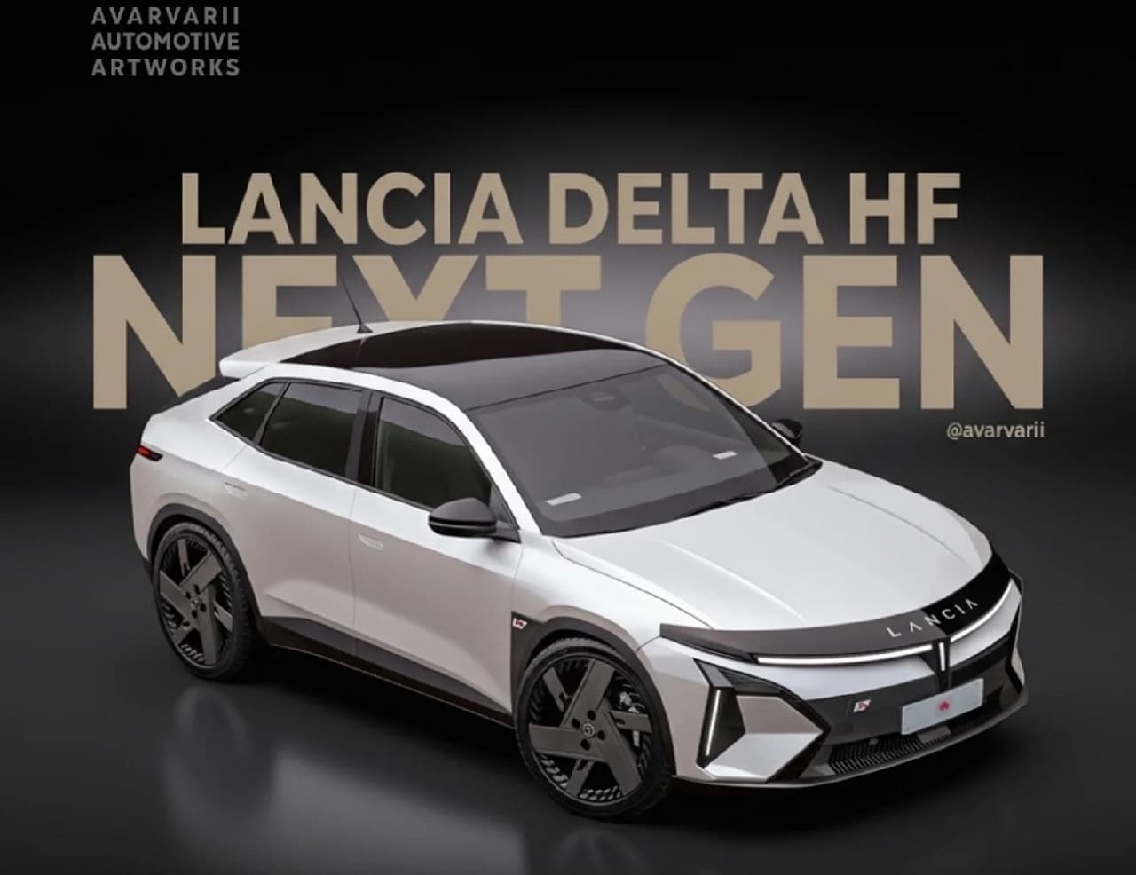 Nuova Lancia Delta HF Integrale: ecco che stile potrebbe avere la futura generazione [RENDER]