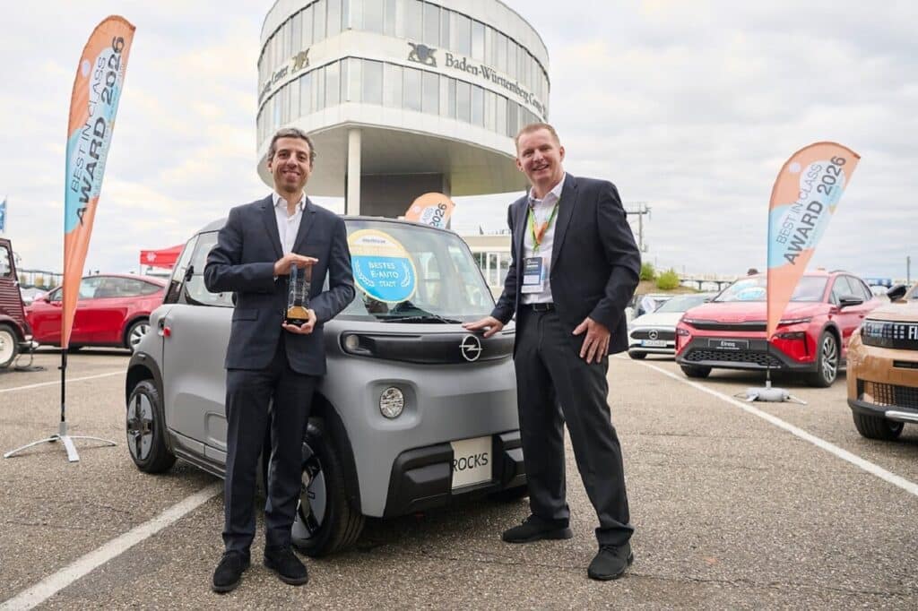 Opel Rocks: il quadriciclo elettrico premiato con il “Best in class” 2026