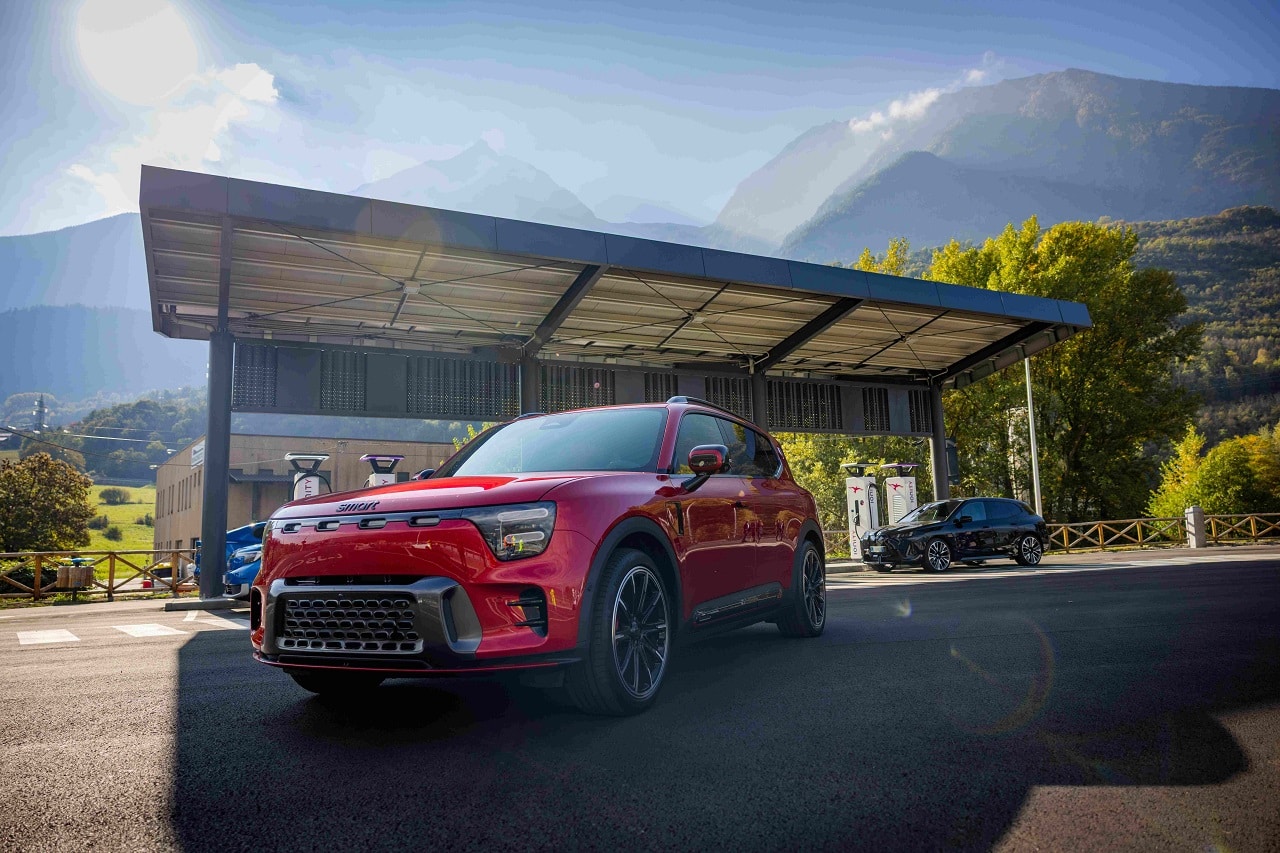 Smart #5 protagonista della prima area di servizio autostradale 100% elettrica d’Italia