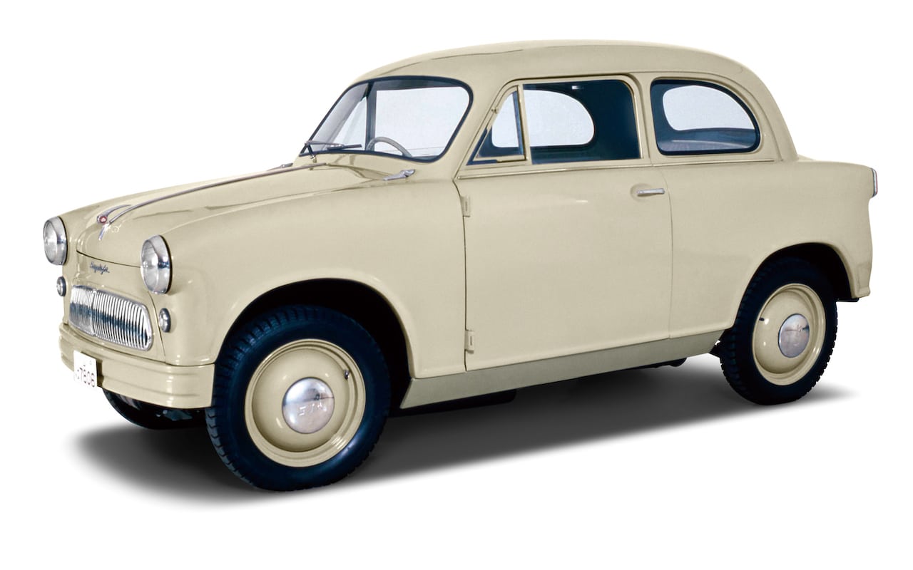 Suzuki Suzulight: 70 anni fa l’ingresso nel mondo delle quattro ruote