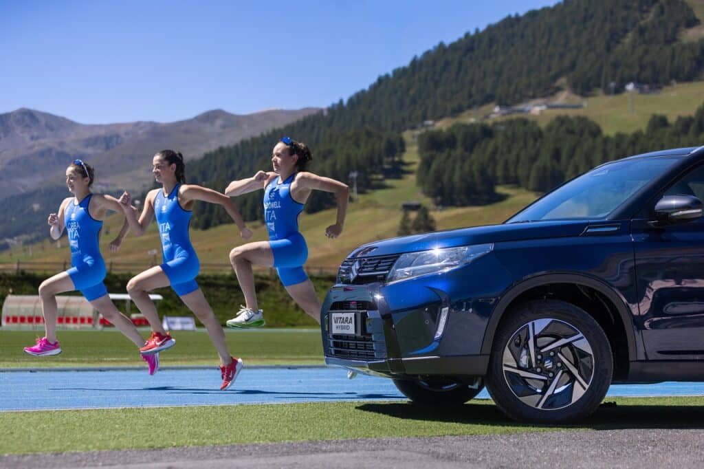 FITri ha scelto Suzuki per la World Triathlon Cup di Roma