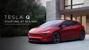 Tesla: la vettura da 25.000 dollari potrebbe ancora arrivare [RENDER]