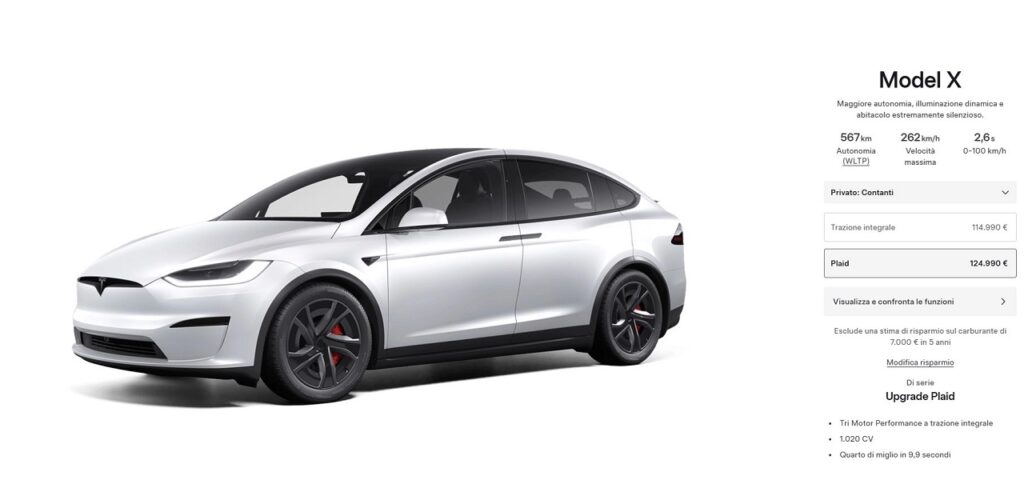 Tesla Model S e Model X tornano in Italia e si aggiornano: prezzi e novità
