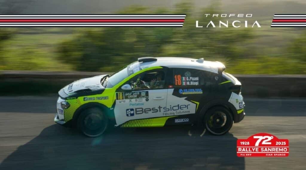Trofeo Lancia: la stagione 2025 si conclude al Rallye Sanremo