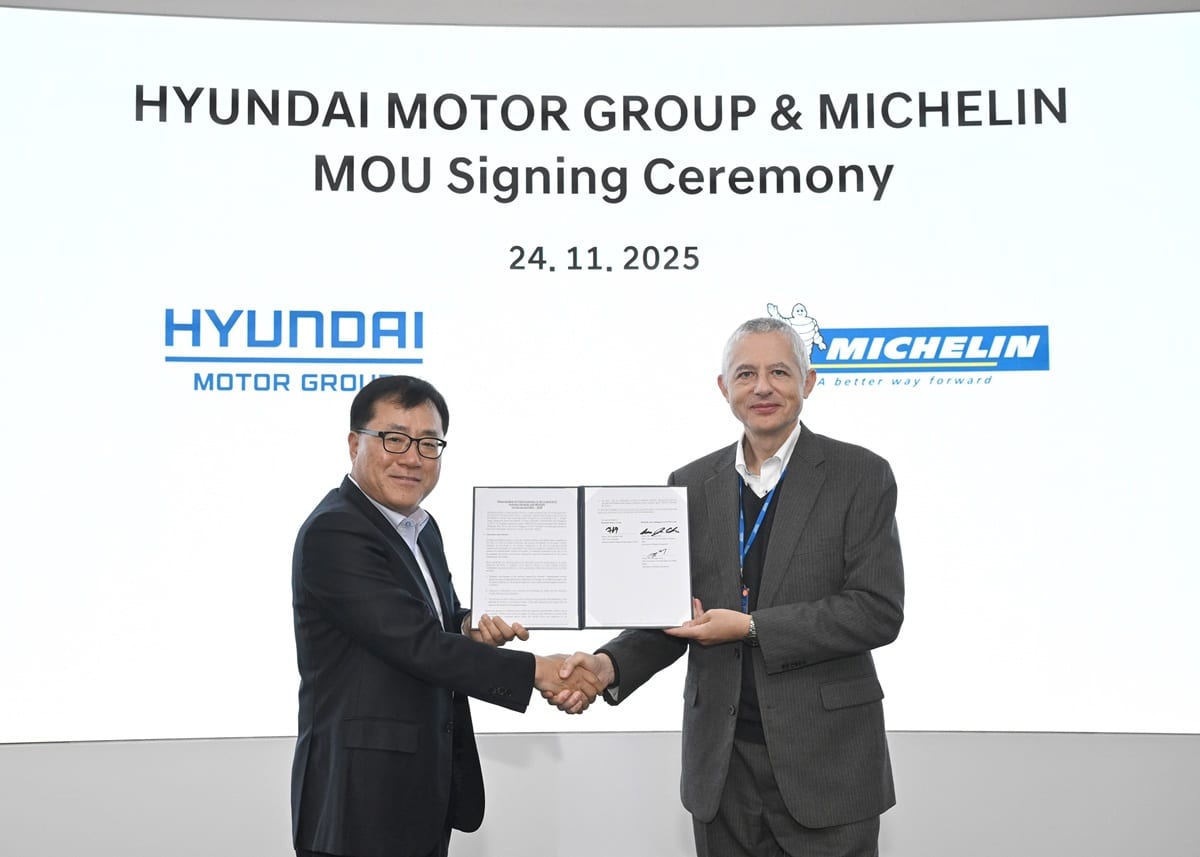 Pneumatici del futuro: Hyundai e Michelin rinnovano la collaborazione con un nuovo memorandum