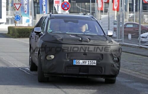 Hyundai Tucson 2027: il prototipo della nuova generazione immortalato in strada [FOTO SPIA]