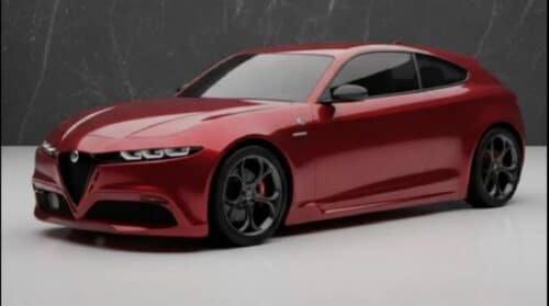 Nuova Alfa Romeo Giulietta in stile Tonale: ecco come sarebbe [RENDER]