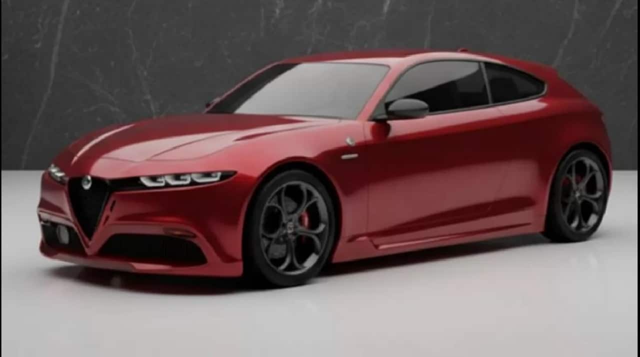 Nuova Alfa Romeo Giulietta in stile Tonale: ecco come sarebbe [RENDER]