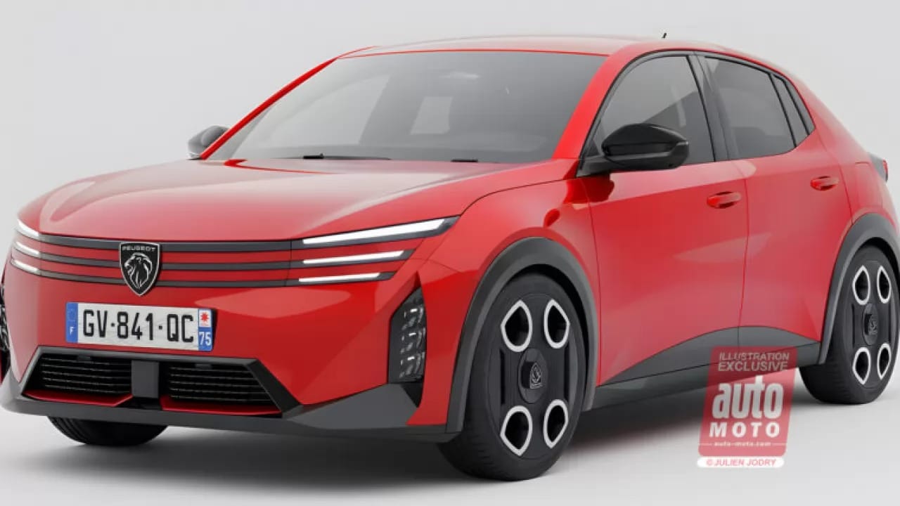 Nuova Peugeot 208: design in stile Polygon per la futura generazione? [RENDER]