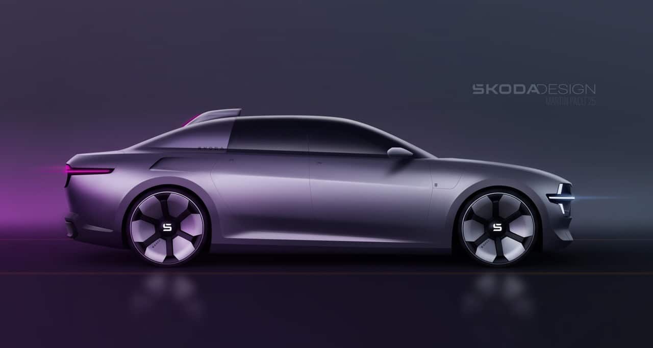 Skoda 100 Concept: l’iconico modello rivisto in chiave moderna