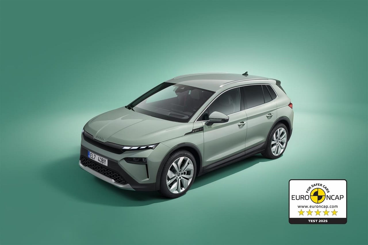 Škoda Elroq conquista le 5 stelle Euro NCAP: il SUV elettrico tra i più sicuri d’Europa