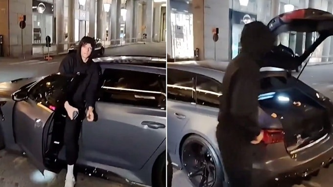 Jannik Sinner arriva alle ATP Finals di Torino con una Audi RS6 ABT da 760 CV