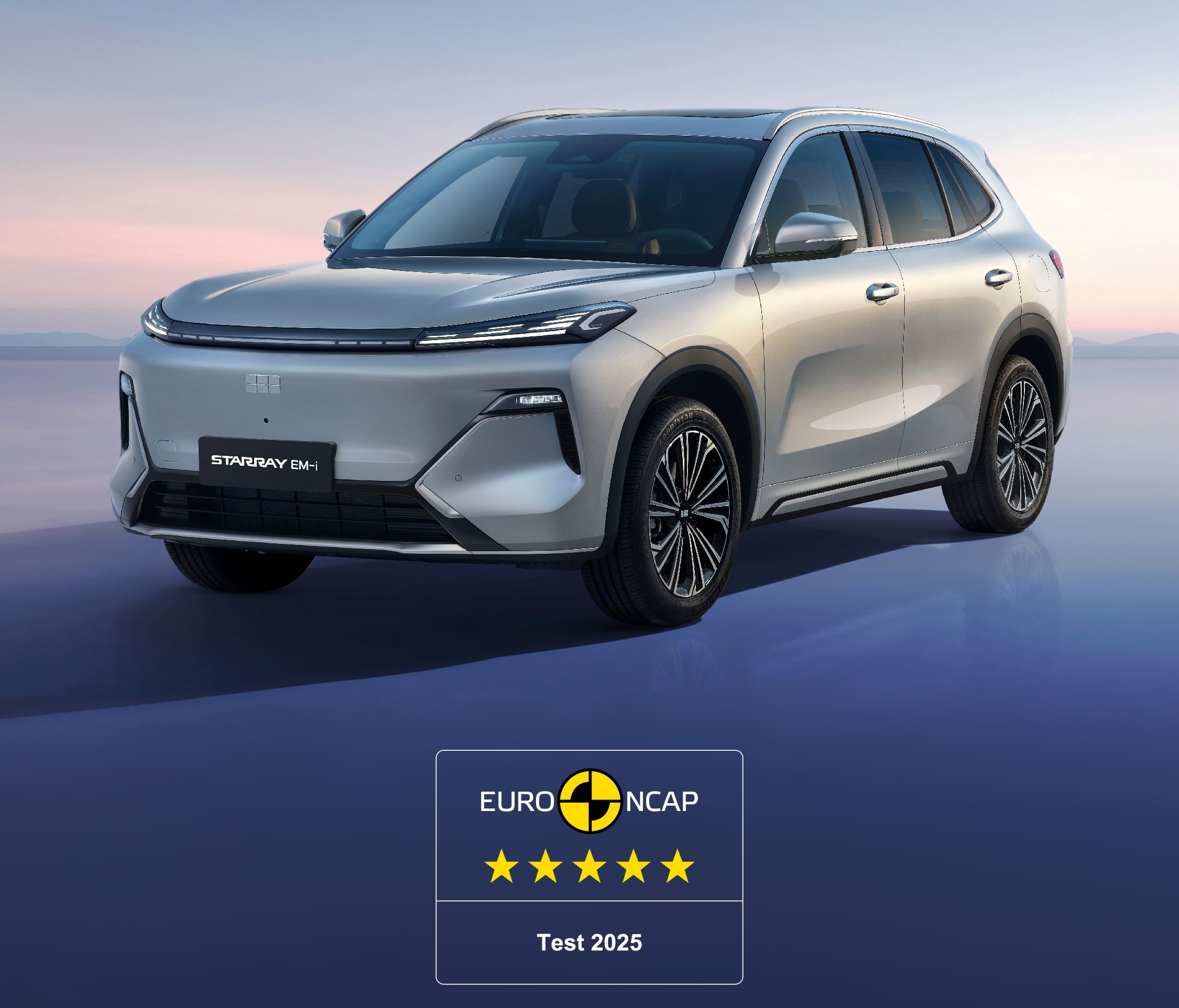 Geely Starray EM-i conquista le cinque stelle Euro NCAP [VIDEO]