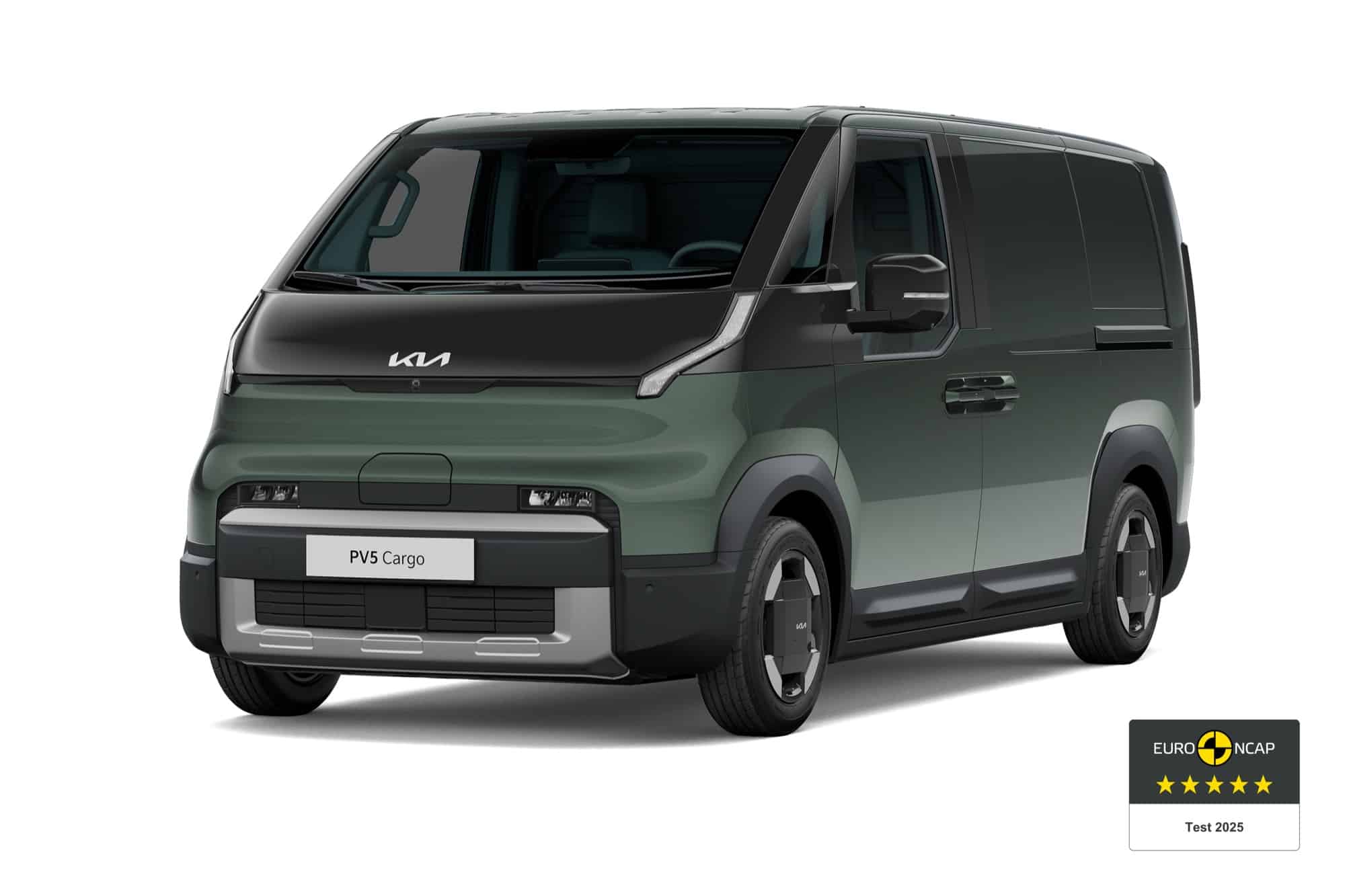 Kia PV5 Cargo conquista le 5 stelle Euro NCAP