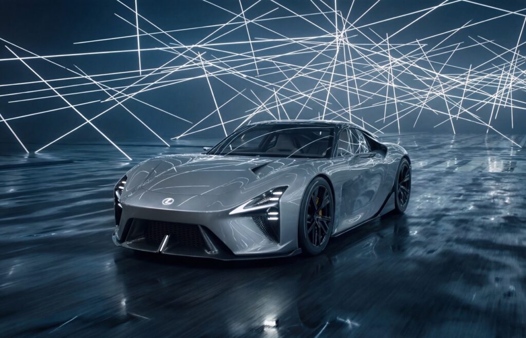 Lexus LFA Concept: il prototipo di una futura sportiva elettrica [FOTO]