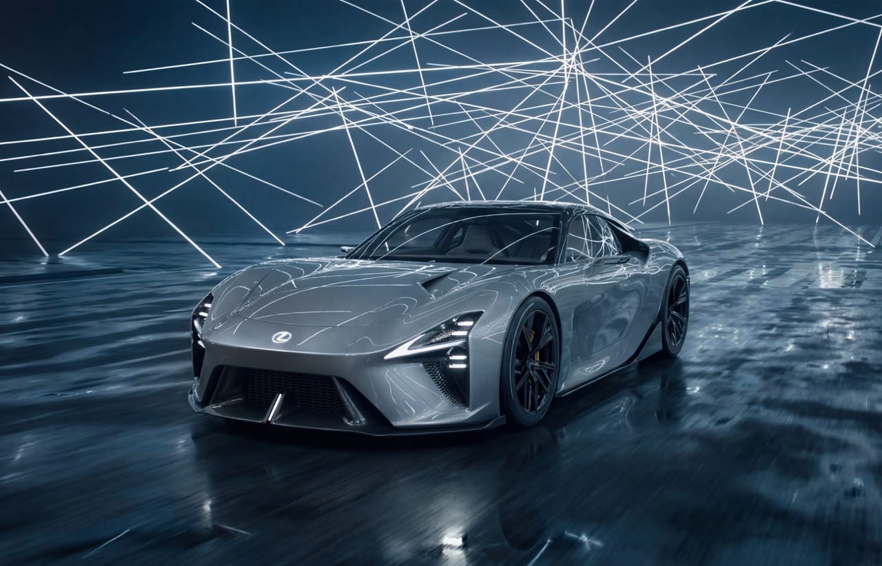 Lexus LFA Concept: il prototipo di una futura sportiva elettrica [FOTO]