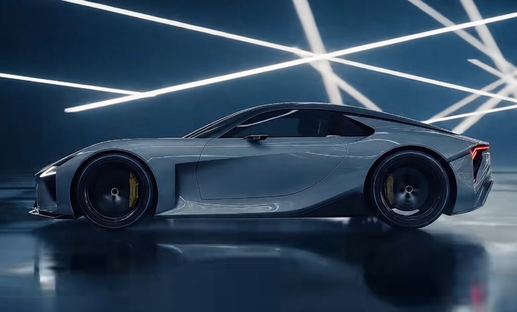 Lexus LFA Concept: l’eleganza sportiva della futuristica coupé elettrica [VIDEO]